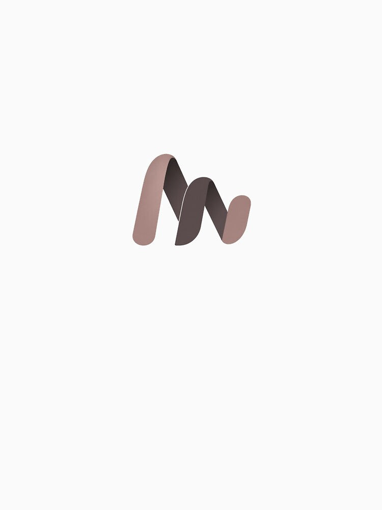 Elegant MA Monogram Ribbon Logo by Mohammed-Aydan