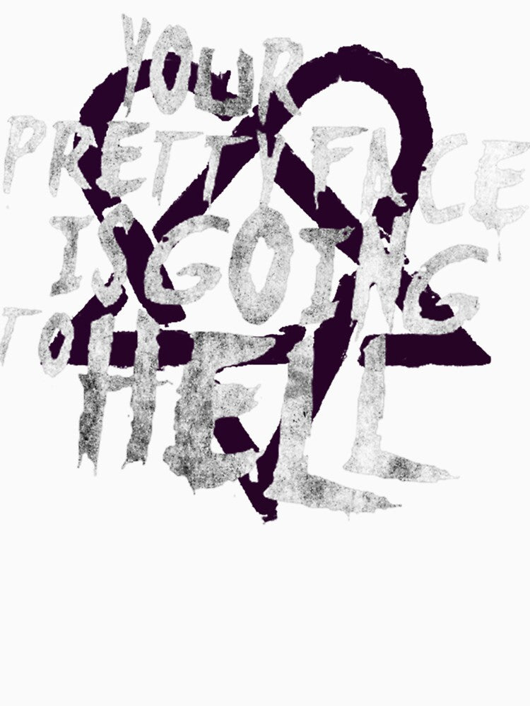 CHim Band Your Pretty Face Is Going To Hell Heartagram Him by OnTheRunFinds