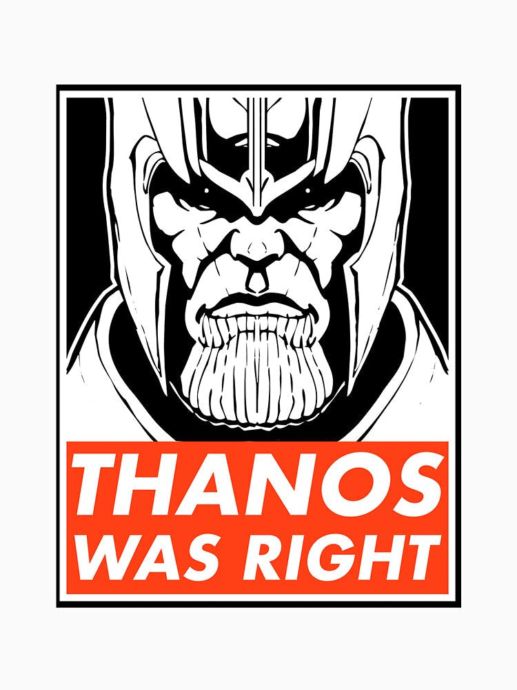 Thanos was right by fitzcarraldoink