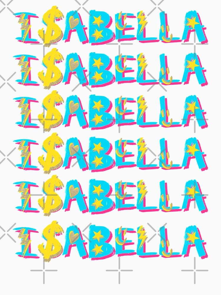 ISABELLA name by Julia Santos