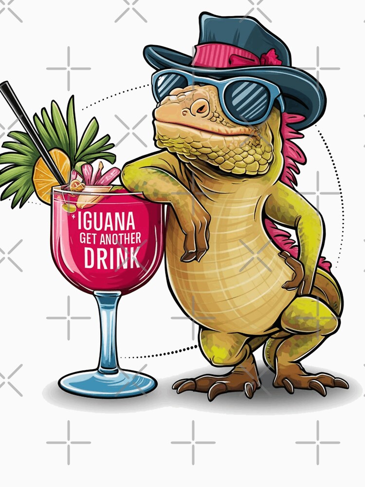 Iguana Get Another Drink by IWANNAIGUANA