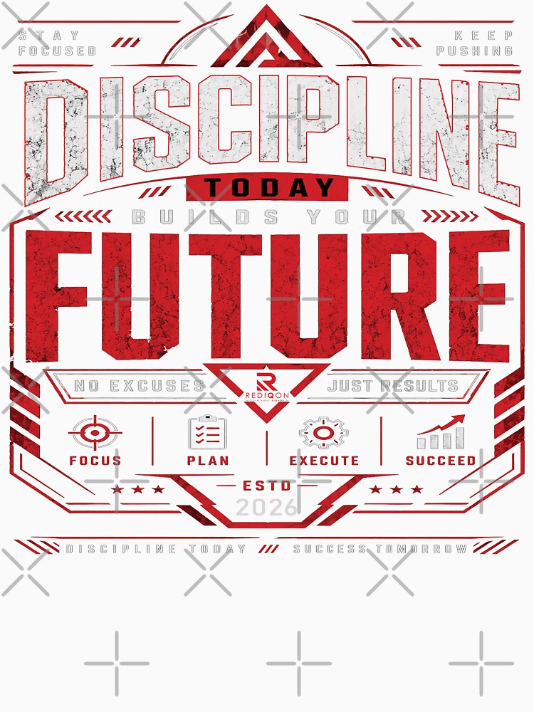DISCIPLINE BUILD FUTURE by REDIQON