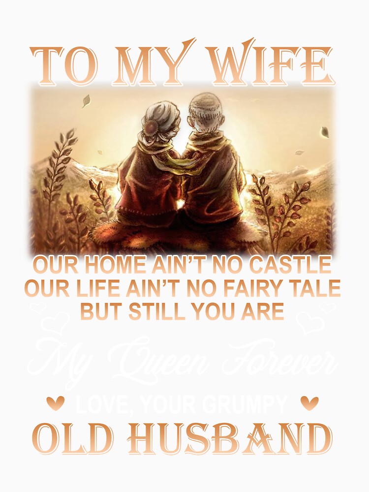 To My Wife Old Husband by awildaesimon