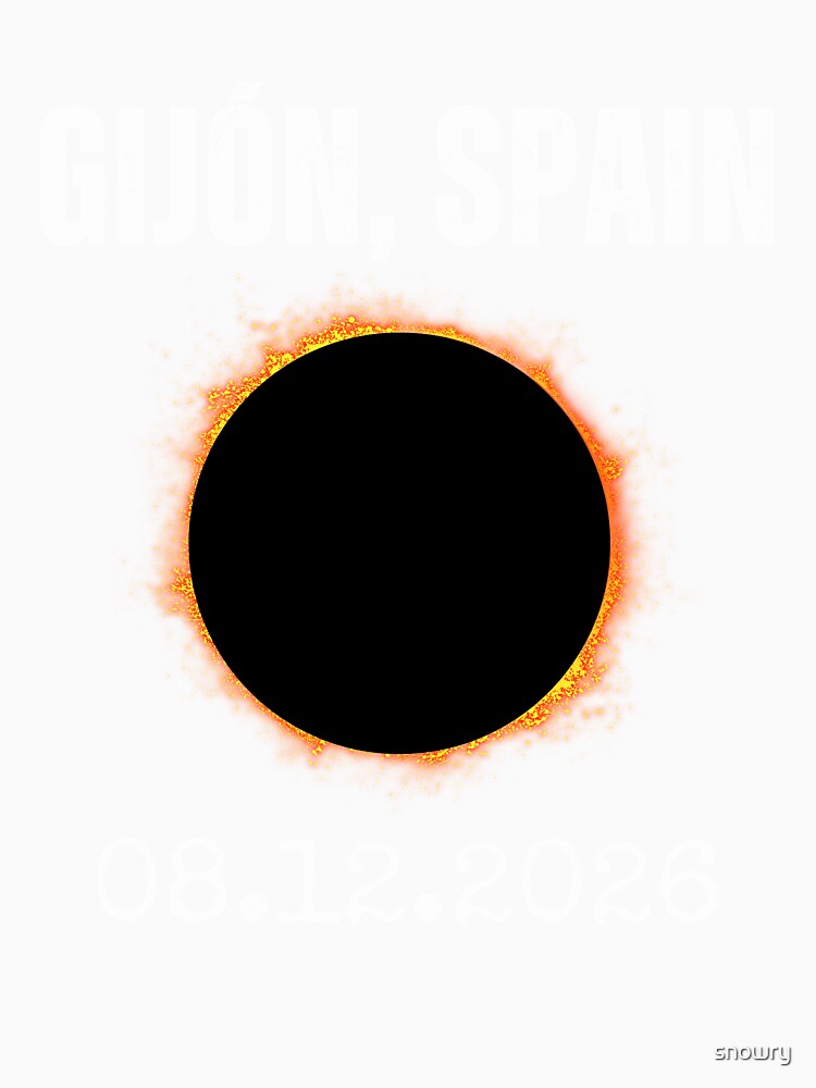 Gijón Spain Total Sun Obscuration 2026 by snowry