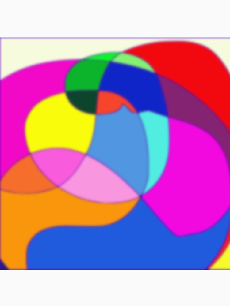 Abstract Colorful Circle on Bright Background by masabo