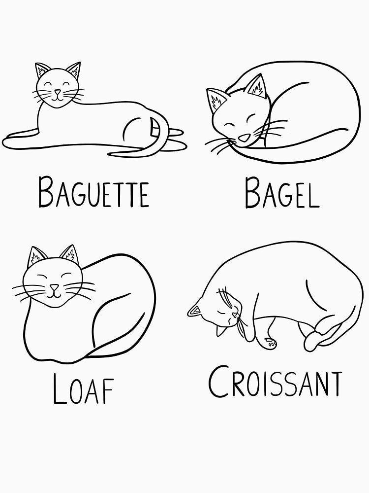 Cat bread gang by cwillustration