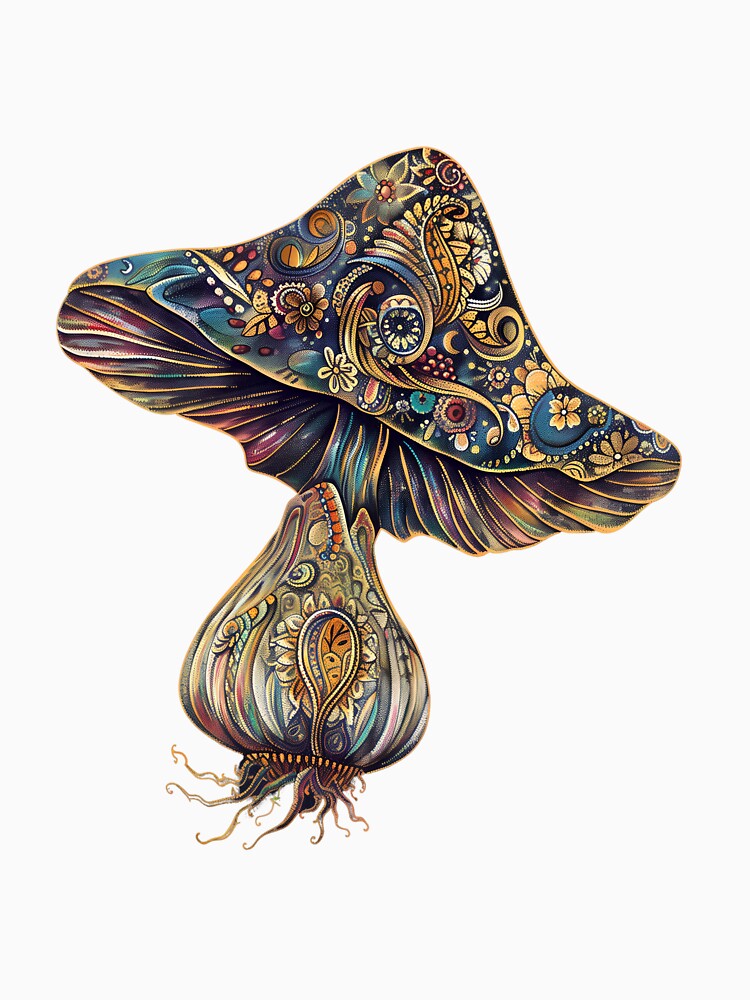 Stylized Magic Mushroom 4 by HarmonyTheKoala