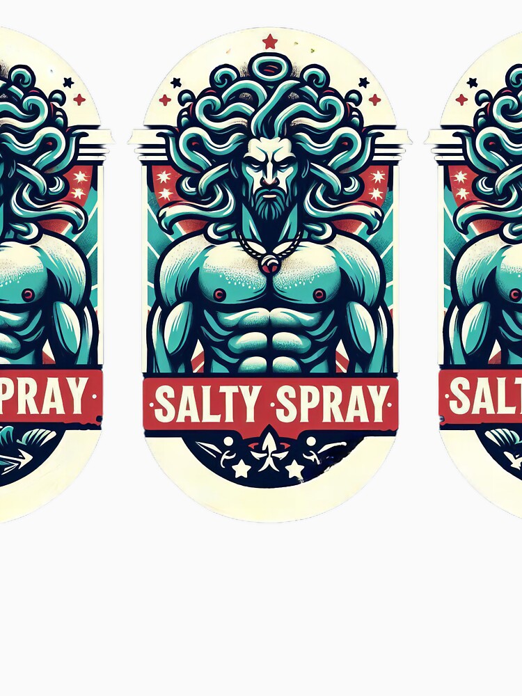 Salty Medusa in Red by SaltySpraySurf