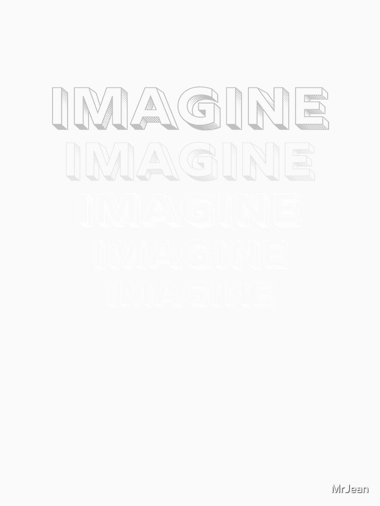 Imagine hand drawn by MrJean