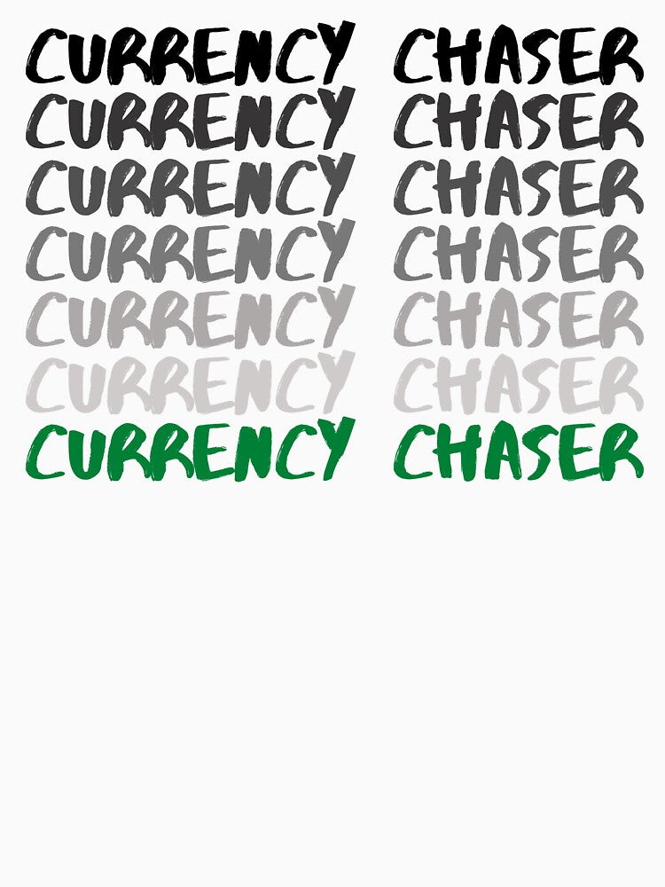 Currency Chaser Faded Print GREEN/SLIME money getter cash dollars dropshipper by to-esu