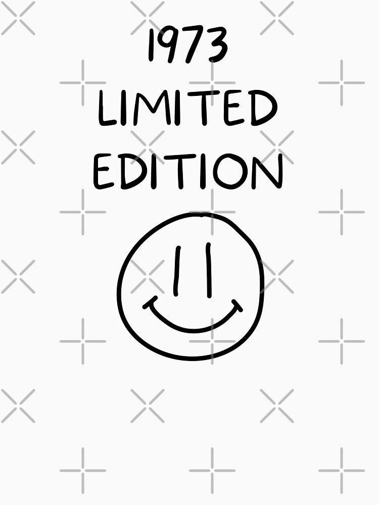 1973 LIMITED EDITION - BLACK WRITING by akaiawa