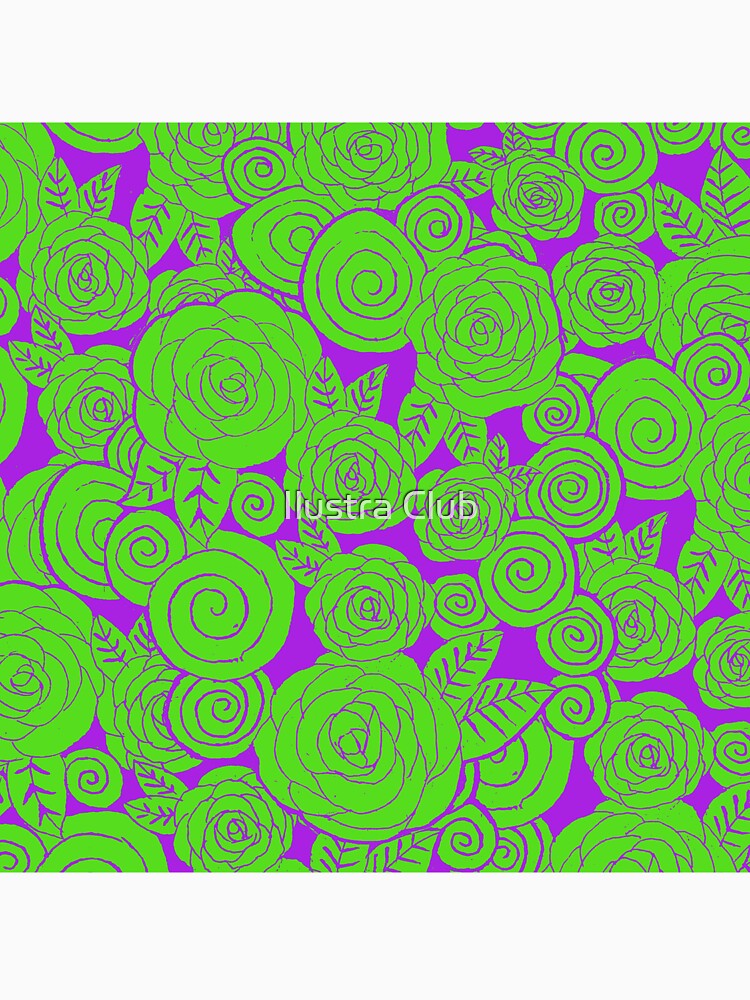 flowers vintage art by Ilustra Club