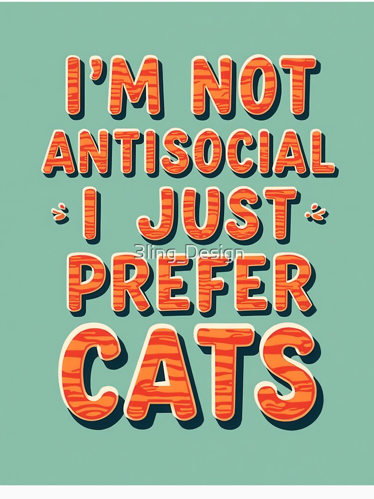 I prefer cats. by 3ling_Design