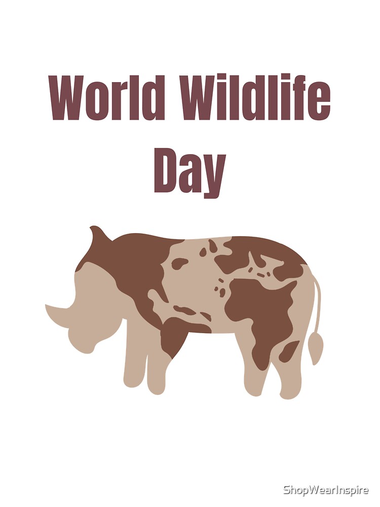 World Wildlife Day || Rhino Planet Style by ShopWearInspire