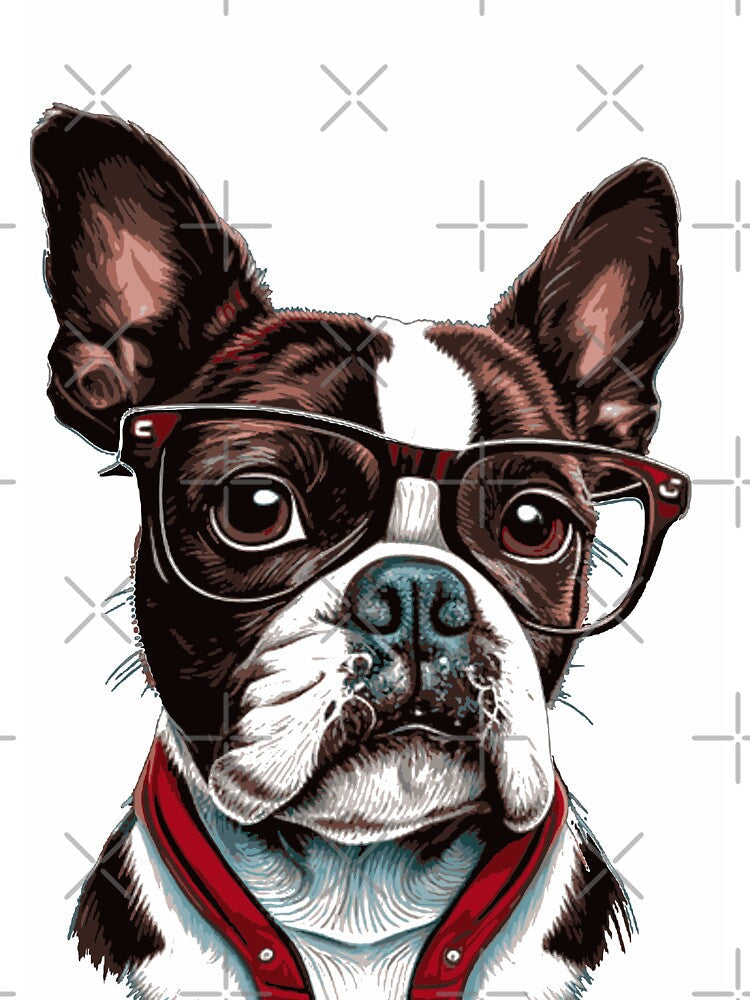Boston Terrier DOG by RSDESIGNSteam