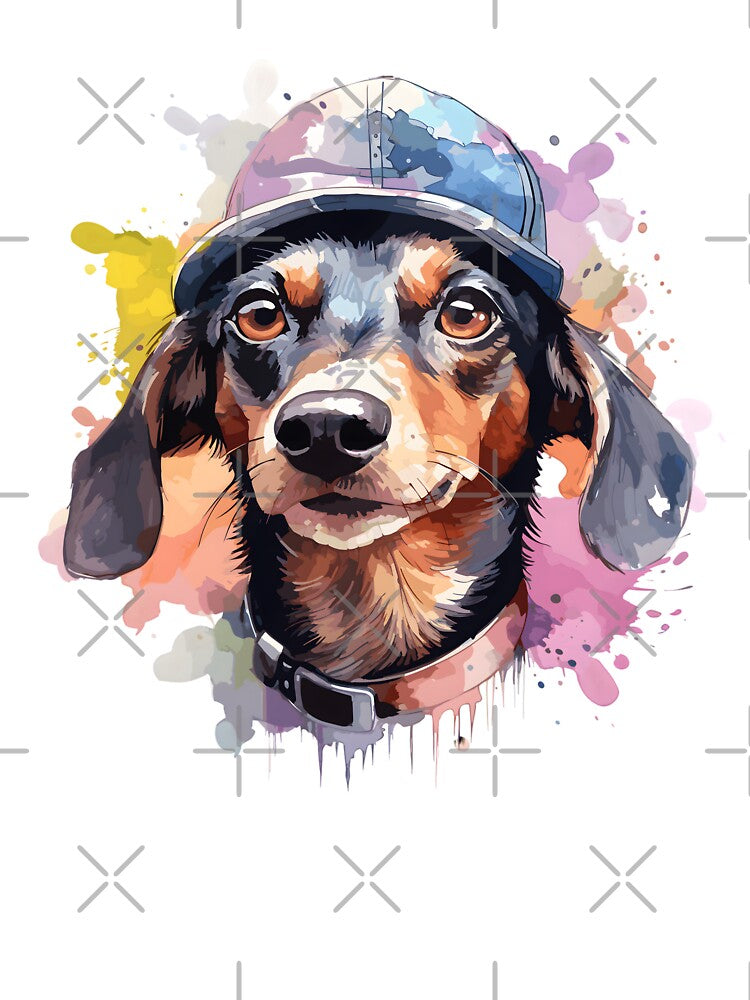 watercolor funny dog pack, dog by R-RHAPSODY