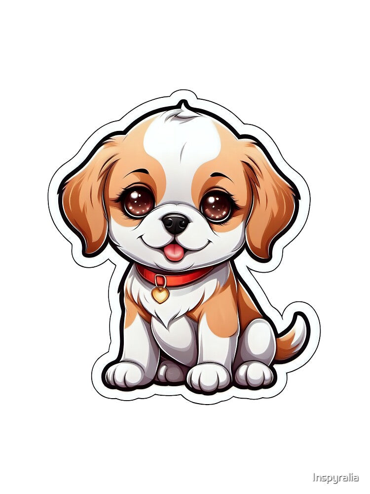 Cute baby dog by Inspyralia