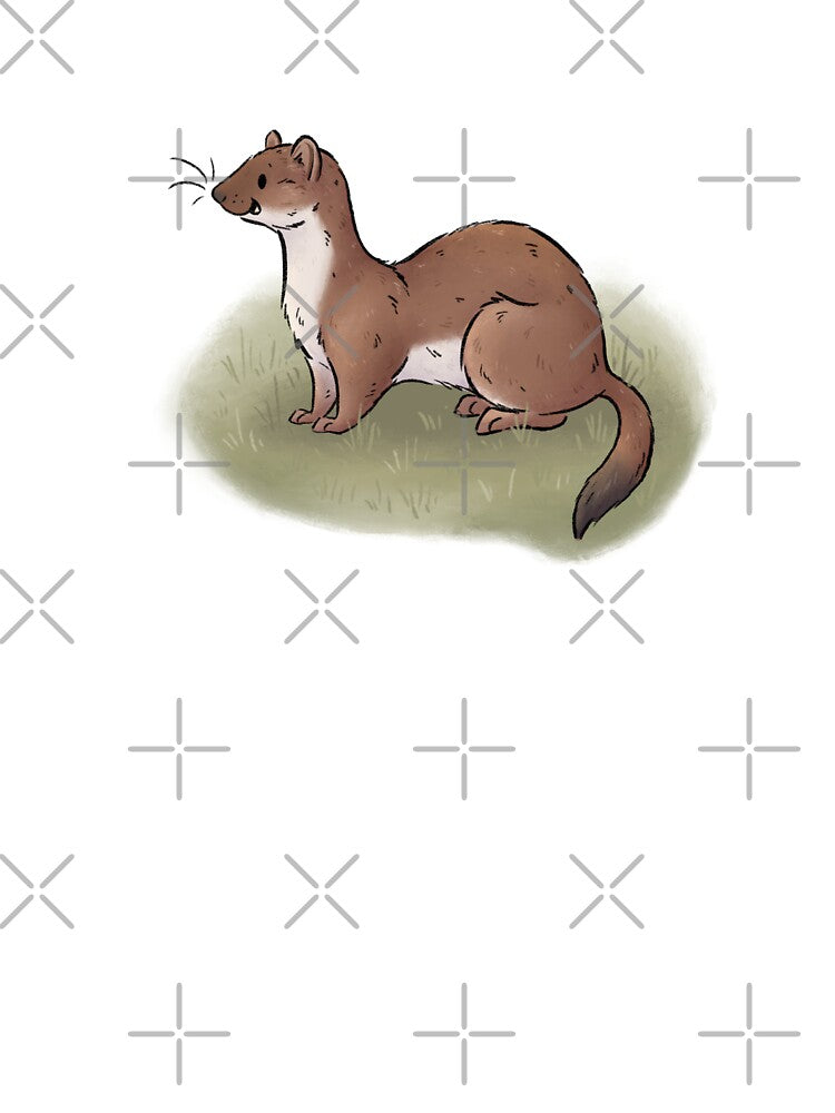 Autumn Stoat by sillybadger