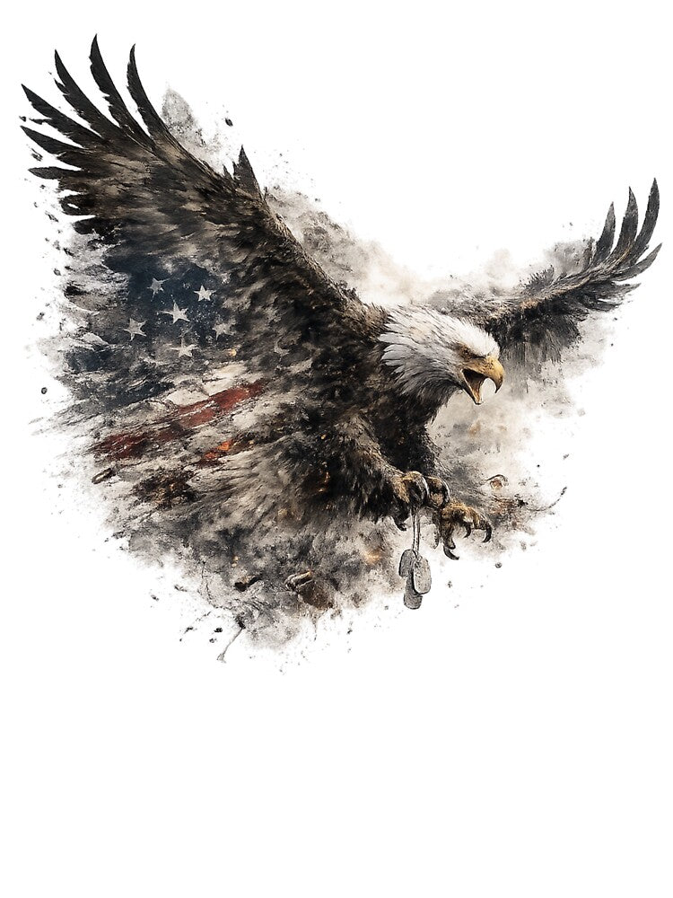 Fighting Eagle by MKThreadsStudio
