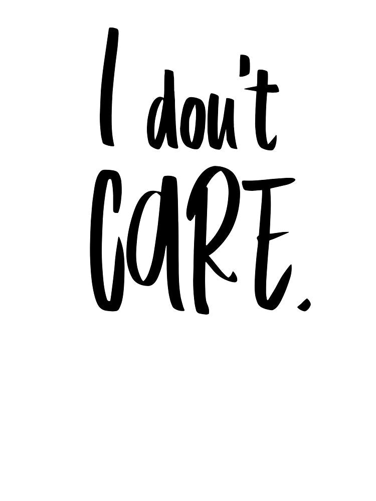 I don't care by RicoStyle