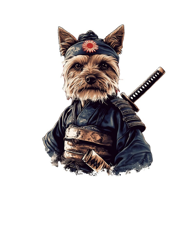 Yorkshire Terrier Samurai by Etherealnomad