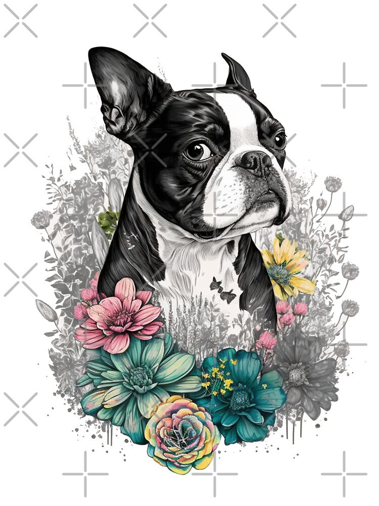 Boston terrier by OODHA