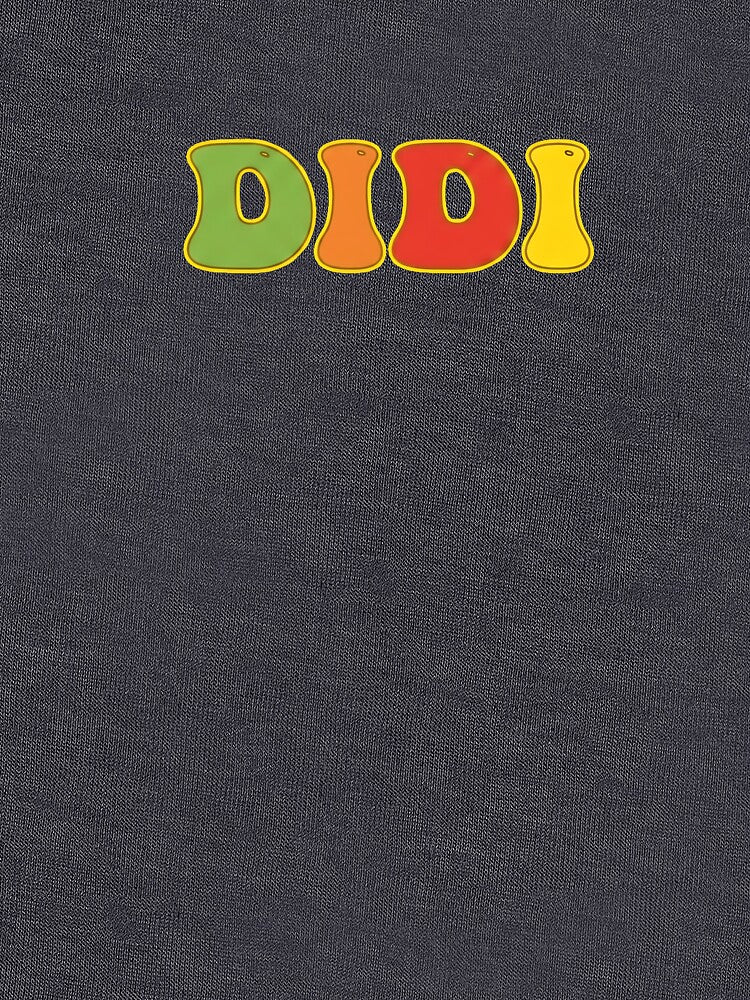 ❤️ Didi Personalized Name Wavy Retro Shirt, Coffee Mug, Sticker Gift by HelixPedia