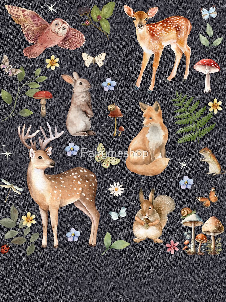 Woodland Wildlife by Fairymeshop