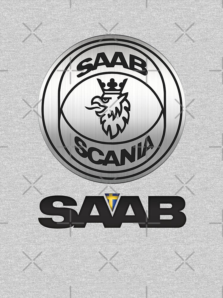 Saab Product Logo Swedish Automotive by artColourized