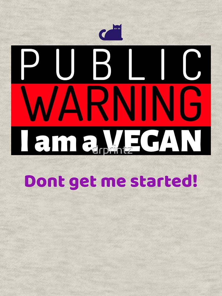 vegan warning by drprintz