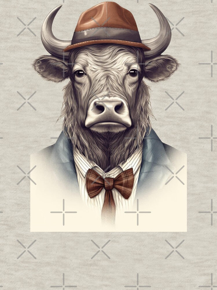 Farmer Joseph Cow Stylish by Toms Tee