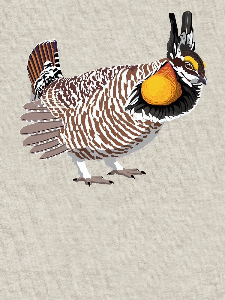 Greater Prairie Chicken by BennuBirdy