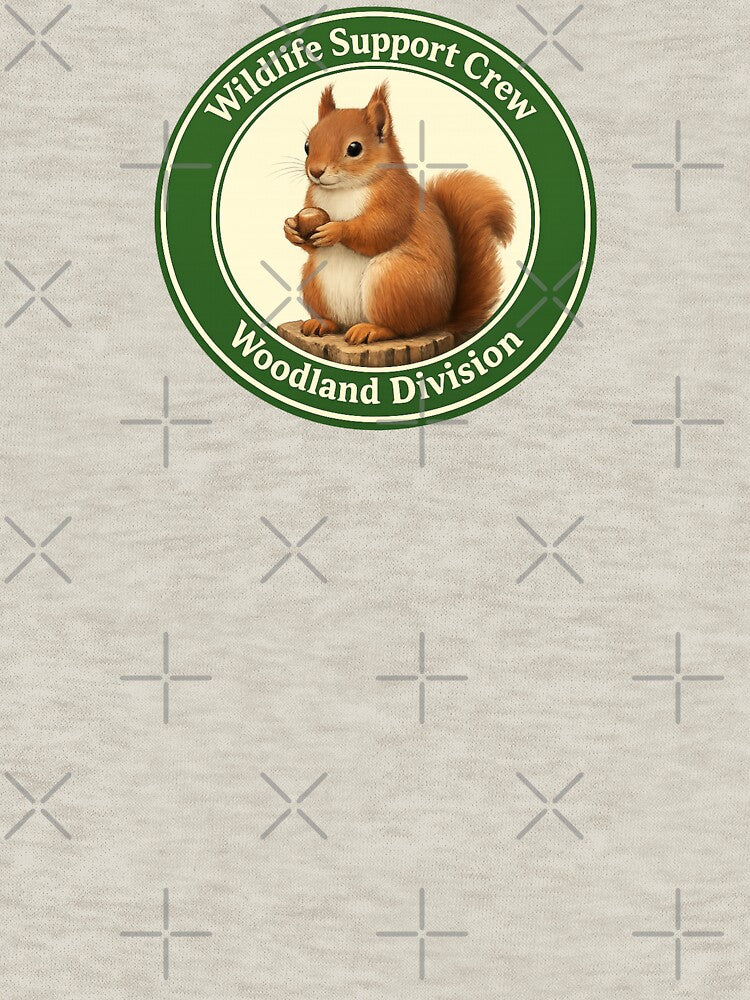 Wildlife Support Crew Woodland Division Red Squirrel Badge by ChirpInc