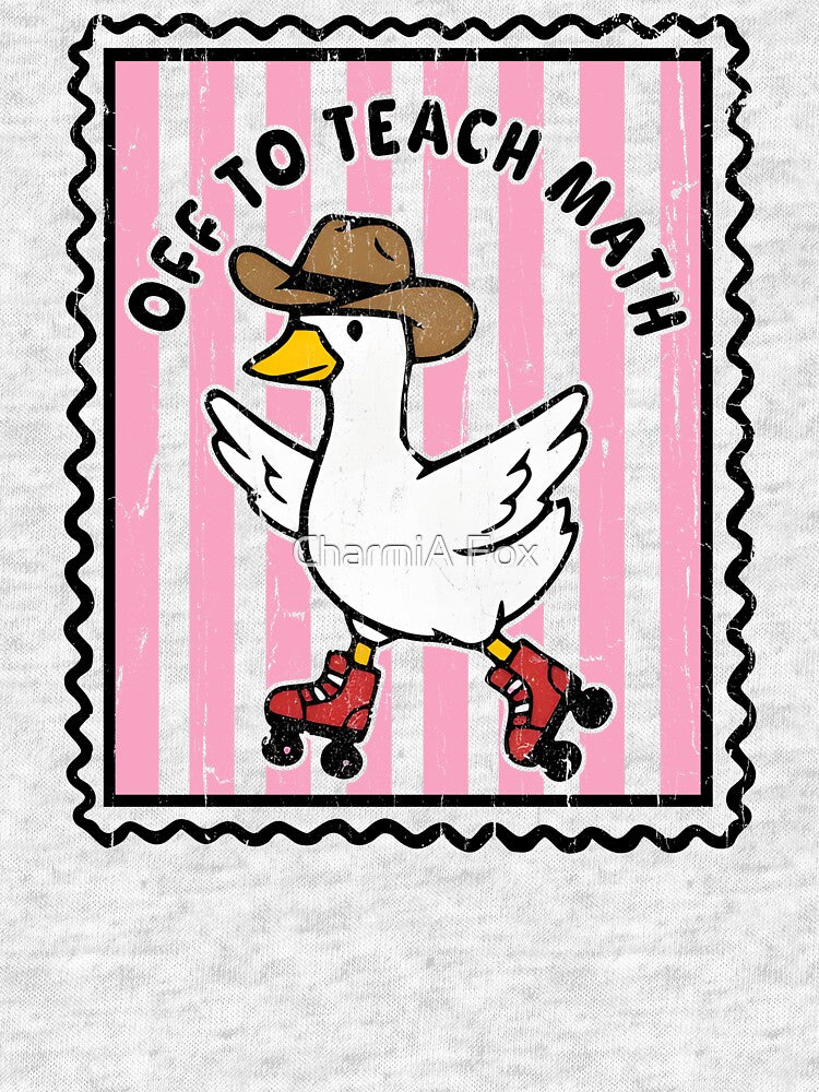 Off to Teach Math by CharmiA Fox