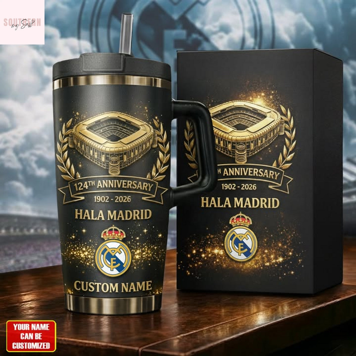 Real Madrid 124th Anniversary 1902-2026 Tumbler