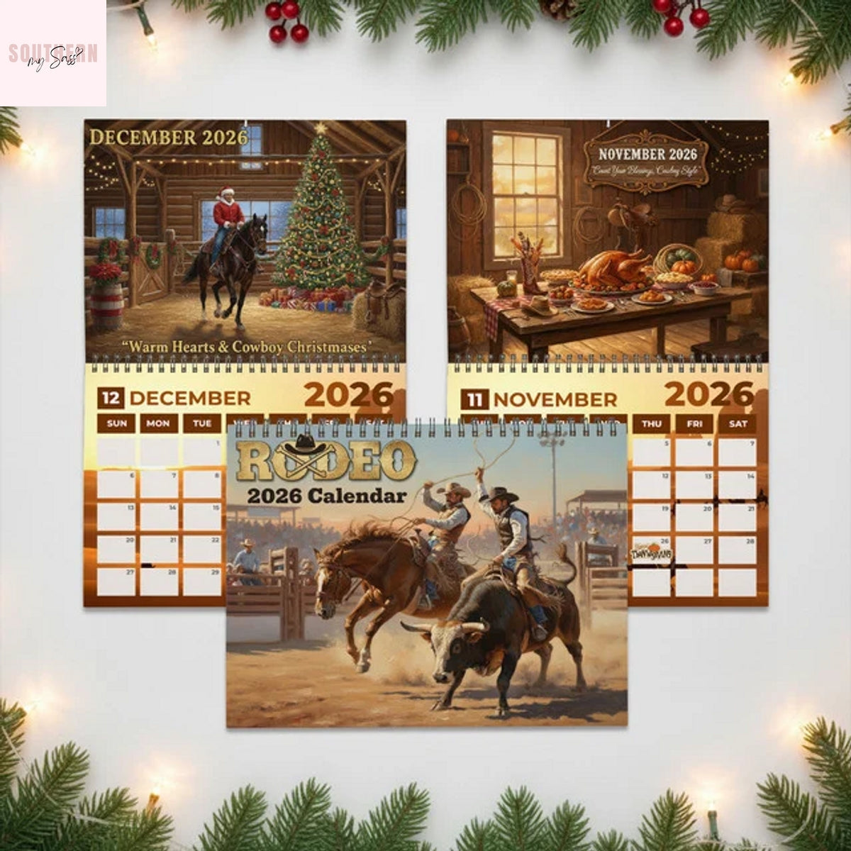 Rodeo Life 2026 Wall Calendar