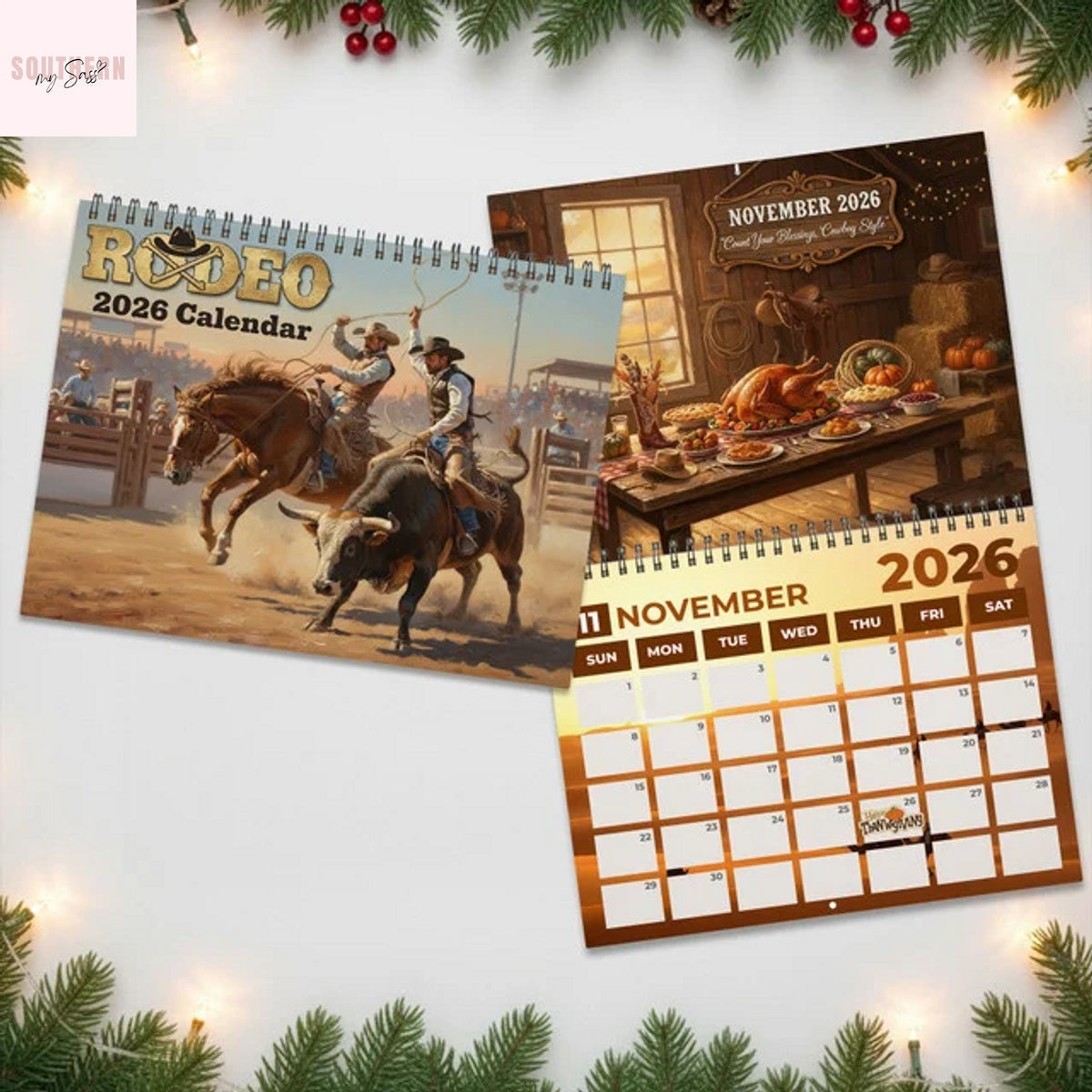 Rodeo Life 2026 Wall Calendar