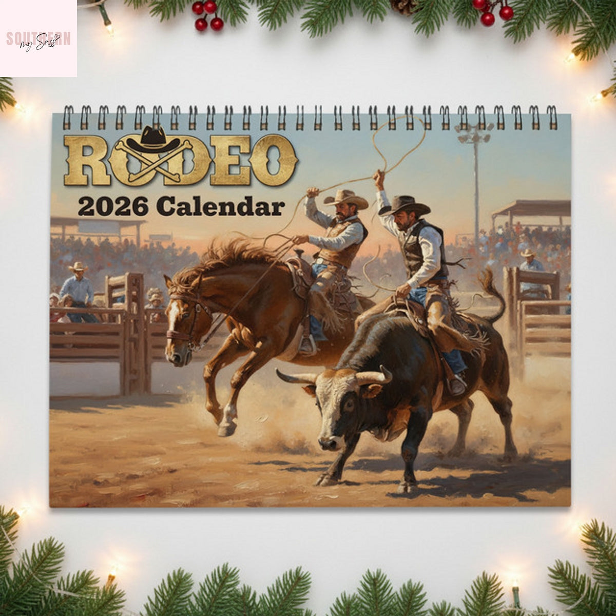 Rodeo Life 2026 Wall Calendar
