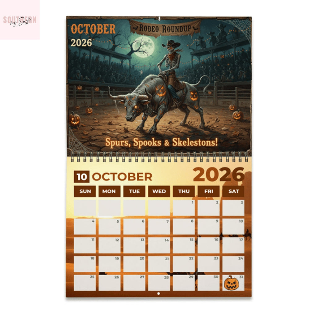 Rodeo Life 2026 Wall Calendar
