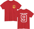 Personalized Scotland T-Shirt - Custom Name Number Soccer Scottish Lion Gift Tee
