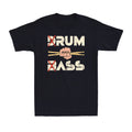 Funny Drum & Bass / Rum & B-Ass Lovers Drummer Sarcastic Vintage Men's T-Shirt