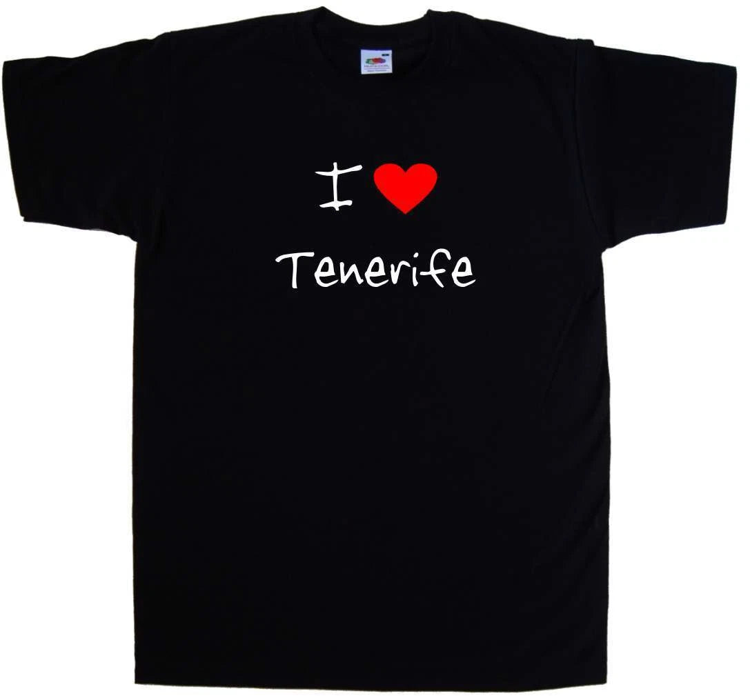 I Love Heart Tenerife T-Shirt