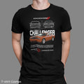 Retro Dodge Challenger Car T-shirt, classic car, Dads gift, old school