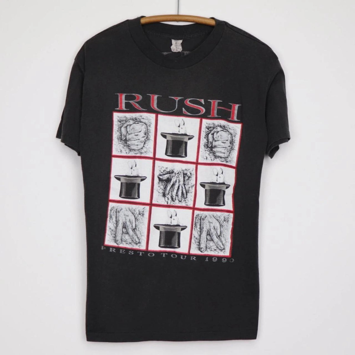 Rush Vintage 90s Bootleg Presto Tour Rock Band Shirt