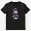 Kawaii Adorable Animal Stack Winter Snowman Unisex T-Shirt