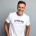 Men's Short Sleeve T-Shirt White, I Can't I'm Retired