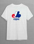 Montreal Expos Retro Vintage T-Shirt 50/50 Blend Sizes S-XL