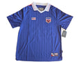 NWT Brooklyn Cloth USA Soccer Jersey Men's L, Retro Pinstripe Collar Shirt