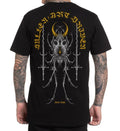 Sullen Art Collective True Artist Pin Up Punk Tattoo Men's Premium Tee ARACHNID