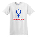 YES MA'AM JEFFERSON D'ARCY MARRIED WITH FUNNY TEE T-SHIRT MAAM AL BUNDY